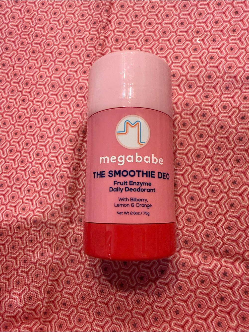 *NEW 2.6oz* megababe The Smoothie Deo Daily Deodorant - Pink